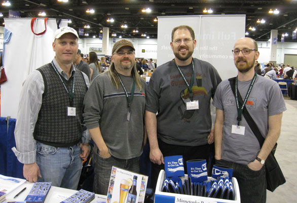 The Minnetonka Review gang with author Chip Cheek